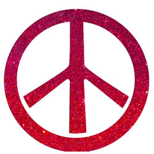 Peace Tattoo Schablone